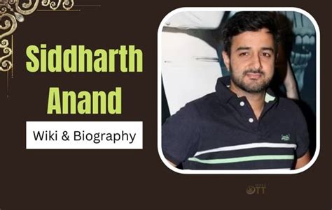 siddharth anand education